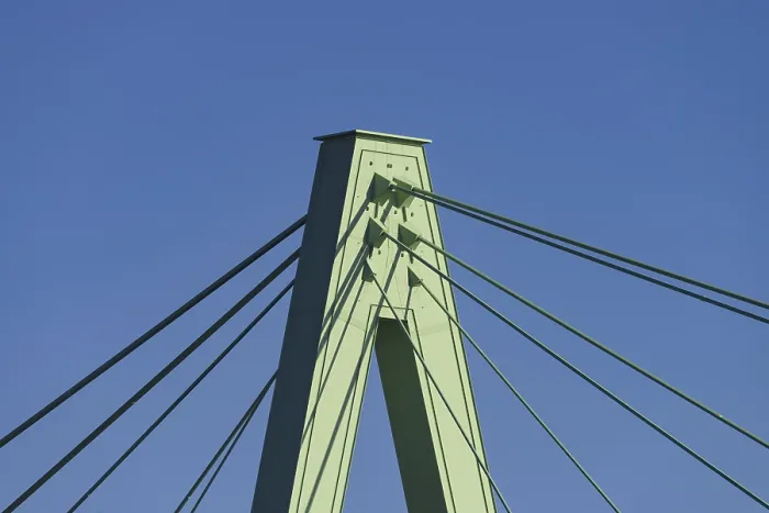 Framed Print : Severinsbrücke Cable-Stayed Bridge Print, Cologne, Germany Framed Print : Severinsbrücke Cable-Stayed Bridge Print, Cologne, Germany