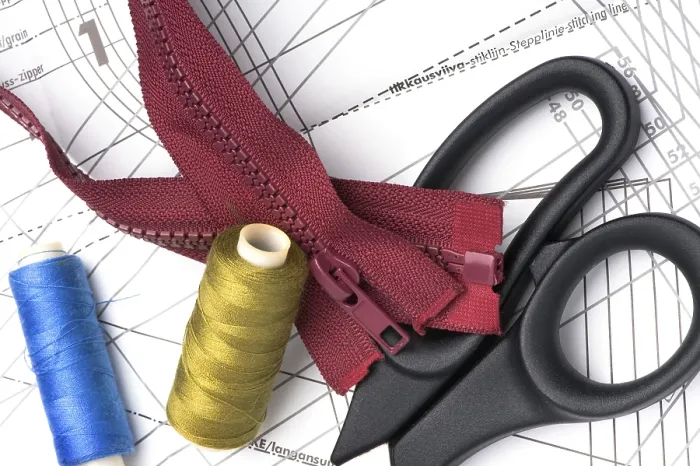 Framed Print : Sewing Print with Sewing Instrument Close Up Framed Print : Sewing Print with Sewing Instrument Close Up