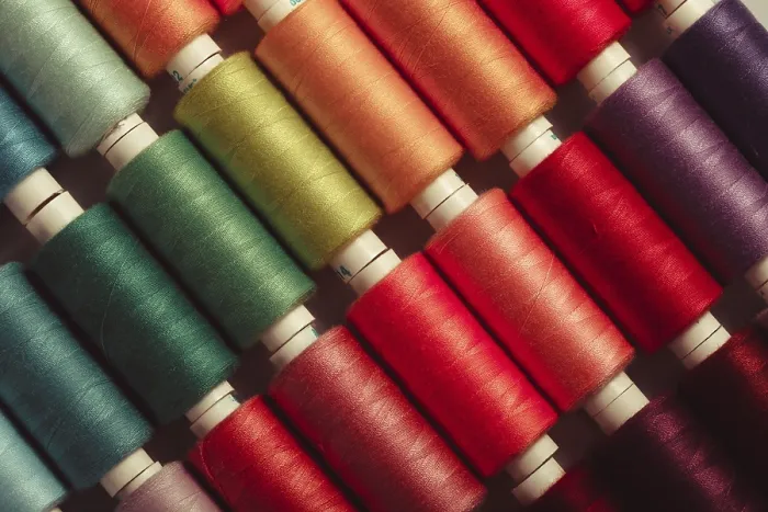 Framed Print : Multicolored Sewing Threads Print Close Up Framed Print : Multicolored Sewing Threads Print Close Up