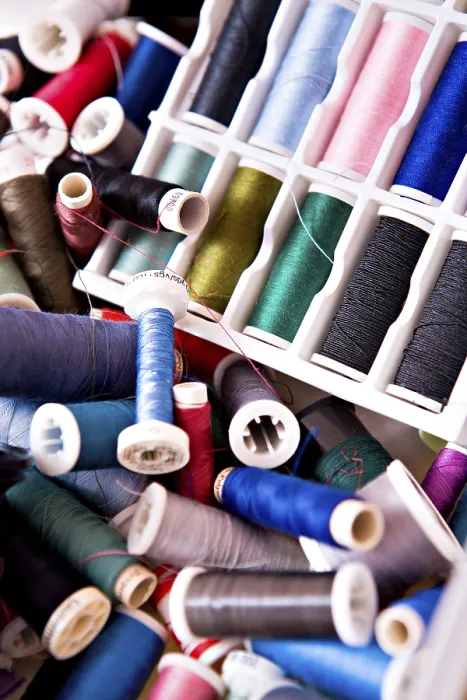 Framed Print : Sewing Threads, Various Colors Print Framed Print : Sewing Threads, Various Colors Print