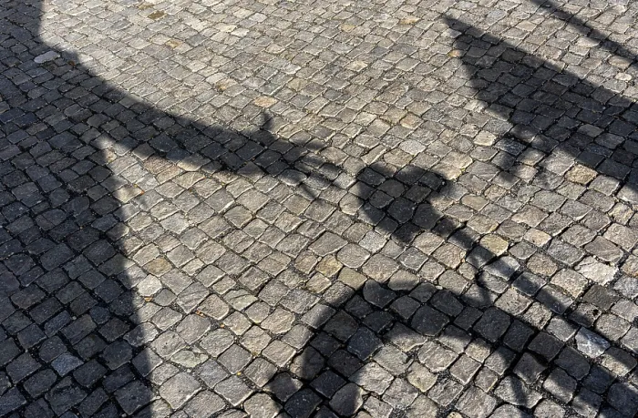Framed Print : Shadow of the Hand Print, Berlin Framed Print : Shadow of the Hand Print, Berlin