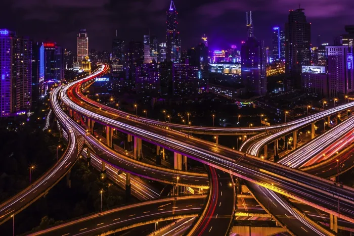 Framed Print : Shanghai Print at Night Framed Print : Shanghai Print at Night