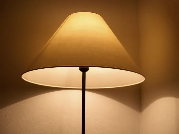 Framed Print : Shining Lamp in Interior Print Framed Print : Shining Lamp in Interior Print