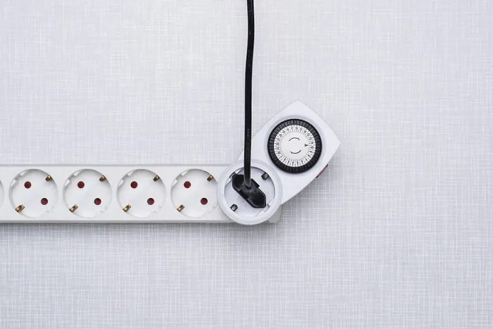 Framed Print : Resopal Panel Power Strip Timer Print Framed Print : Resopal Panel Power Strip Timer Print