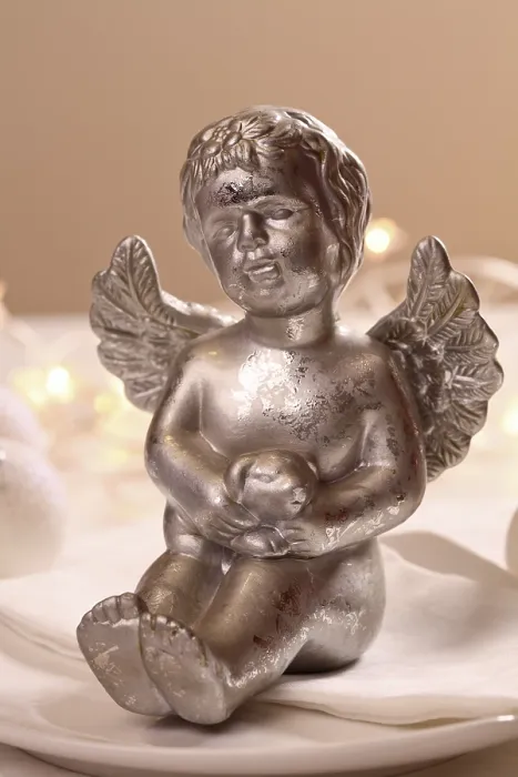 Framed Print : Silver Angel Print Framed Print : Silver Angel Print