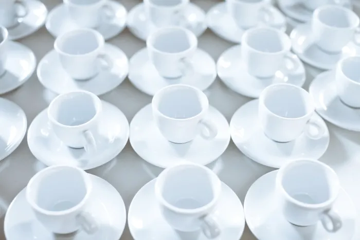 Framed Print : Coffee Cup Pattern Restaurant Print Framed Print : Coffee Cup Pattern Restaurant Print