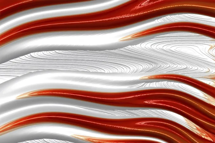 Framed Print : Fractal Wavy Background Print - Computer-Generated Image Framed Print : Fractal Wavy Background Print - Computer-Generated Image