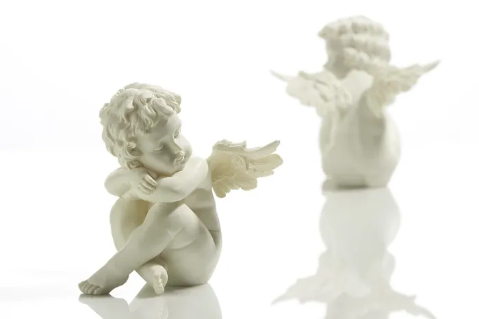 Framed Print : Sitting Angels Print Framed Print : Sitting Angels Print