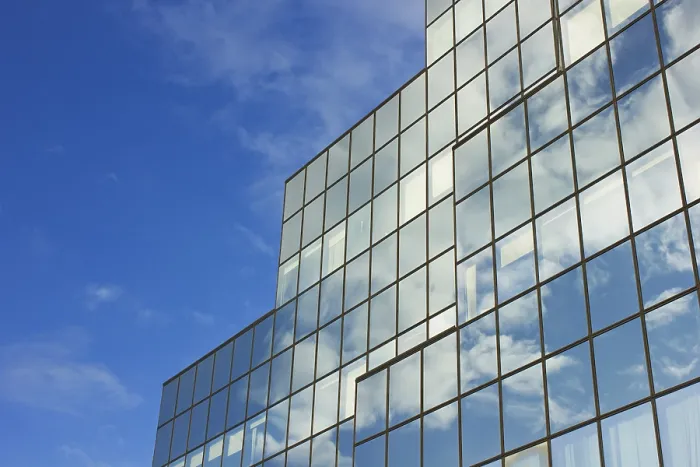 Framed Print : Sky and Skyscraper Building Print with Reflection Framed Print : Sky and Skyscraper Building Print with Reflection