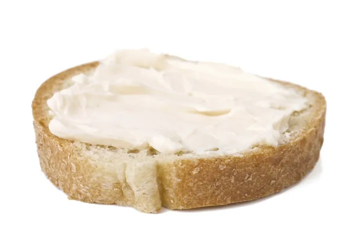 Framed Print : Cheese Cream Spread on Toast Print Framed Print : Cheese Cream Spread on Toast Print