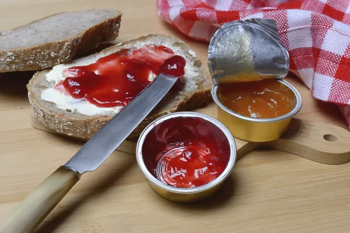 Framed Print : Slice of Bread with Jam Print Framed Print : Slice of Bread with Jam Print