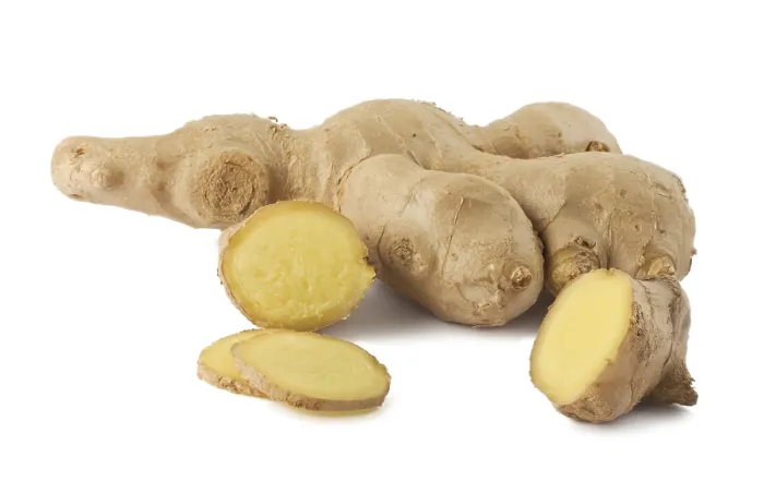 Framed Print : Whole and Sliced Ginger Root Print