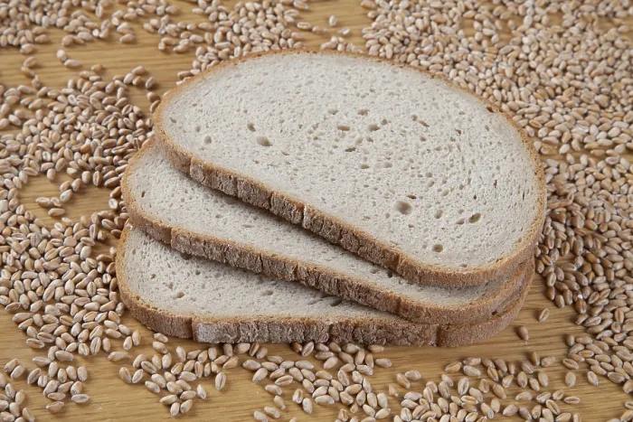 Framed Print : Slices of bread and wheat grains Print Framed Print : Slices of bread and wheat grains Print