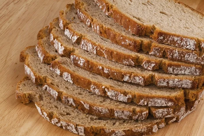 Framed Print : Dark Bread Slices Print, Austria Framed Print : Dark Bread Slices Print, Austria