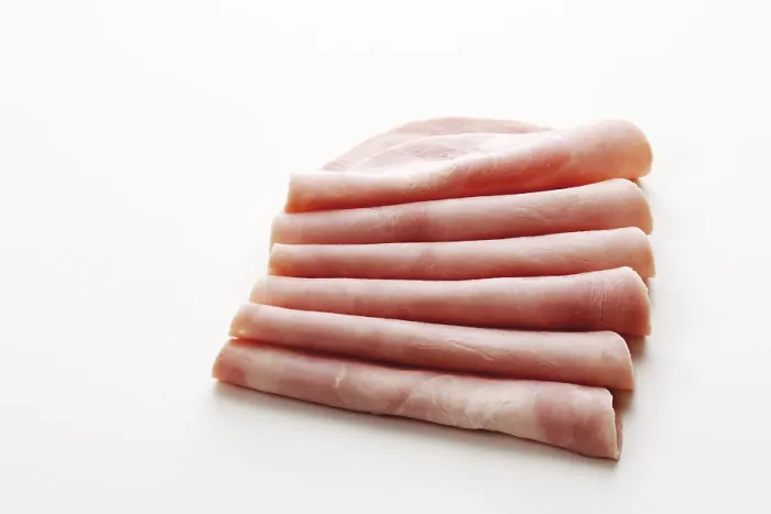 Framed Print : Several Slices of Ham Print Framed Print : Several Slices of Ham Print