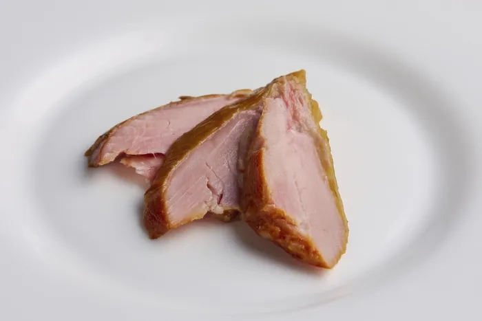 Framed Print : Three Slices of Ham Print Framed Print : Three Slices of Ham Print