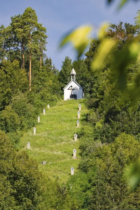 Framed Print : Small Chapel in the Black Forest, Gundringen Print Framed Print : Small Chapel in the Black Forest, Gundringen Print