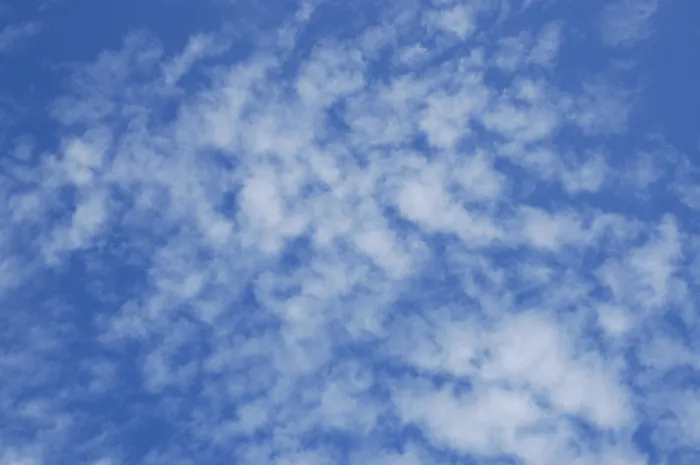 Framed Print : Small Clouds in a Blue Sky Print Framed Print : Small Clouds in a Blue Sky Print