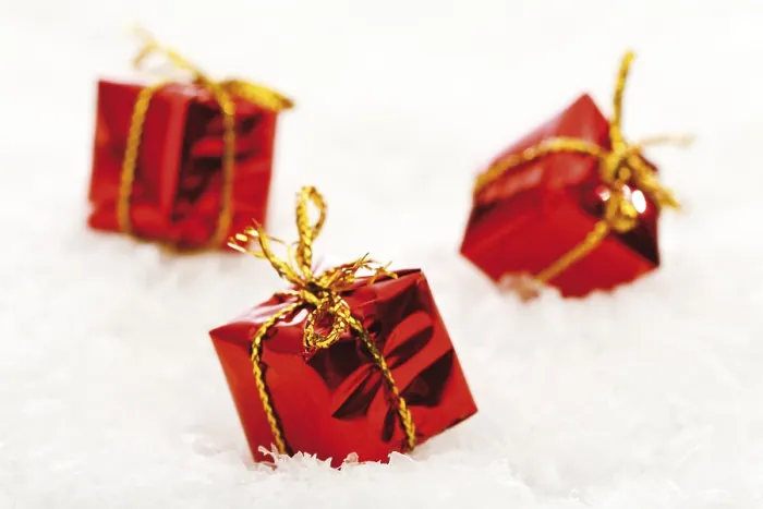 Framed Print : Small Presents on Snow Print Framed Print : Small Presents on Snow Print
