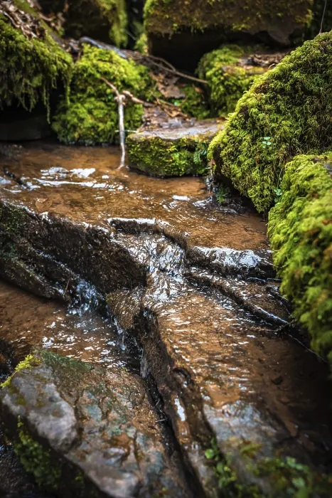 Framed Print : Black Forest Waterfall Print, Xanderklinge, Germany Framed Print : Black Forest Waterfall Print, Xanderklinge, Germany