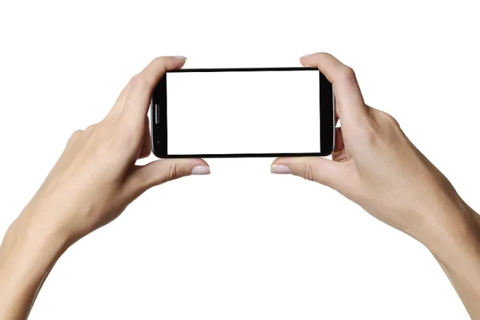 Framed Print : Smartphone with Blank Screen Print Framed Print : Smartphone with Blank Screen Print
