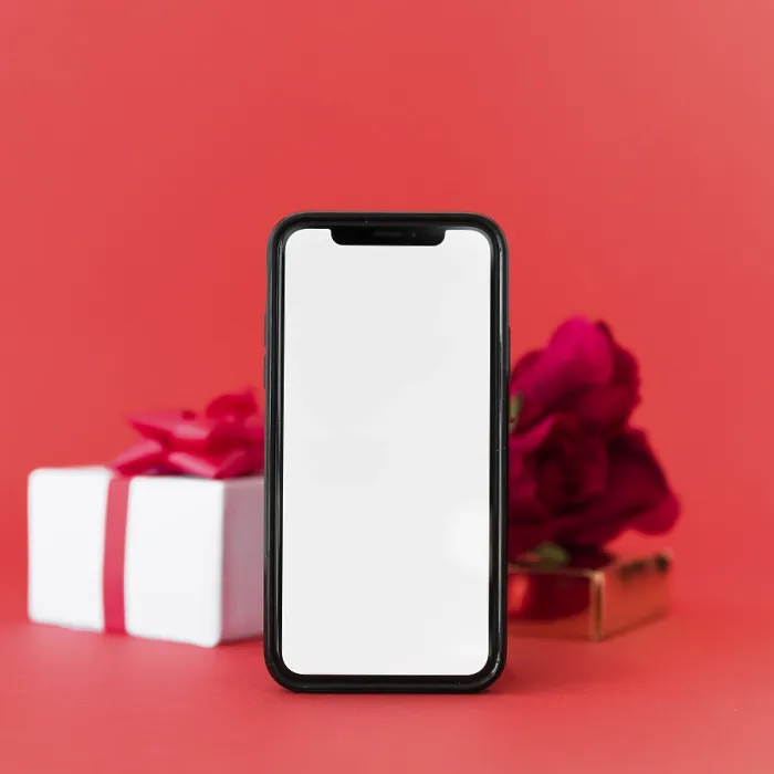Framed Print : Smartphone with Blank Screen Print Framed Print : Smartphone with Blank Screen Print