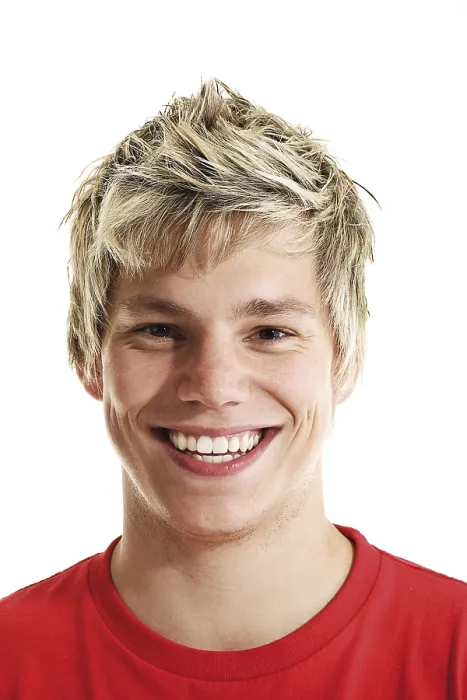 Framed Print : Smiling Young Man Print Framed Print : Smiling Young Man Print