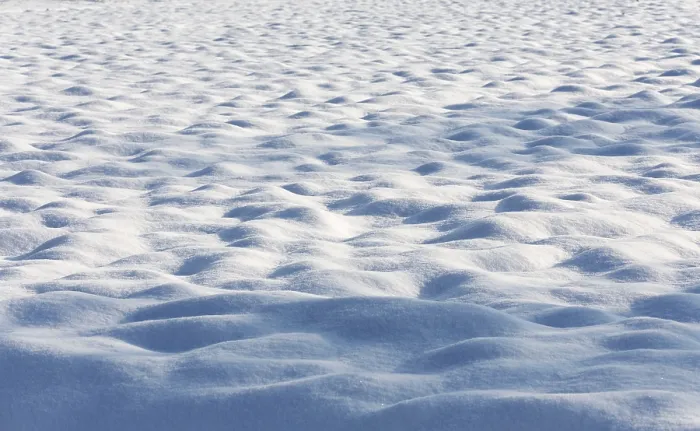 Framed Print : Snowy Landscape Print with Bumpy Ground Framed Print : Snowy Landscape Print with Bumpy Ground