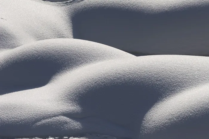 Framed Print : Snow Hump Pattern Print