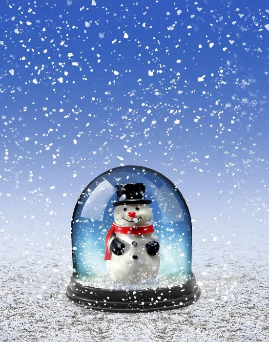Framed Print : Snowman in Snowglobe Print Framed Print : Snowman in Snowglobe Print