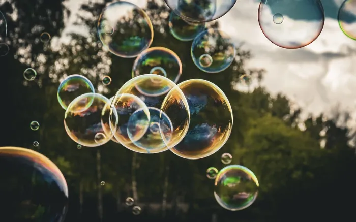 Framed Print : Soap Bubbles Print Framed Print : Soap Bubbles Print