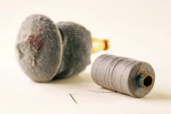 Framed Print : Print of a Sock with Hole Framed Print : Print of a Sock with Hole