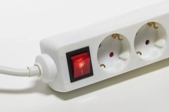 Framed Print : Socket Strip Print - Electrical Appliance Connection Framed Print : Socket Strip Print - Electrical Appliance Connection