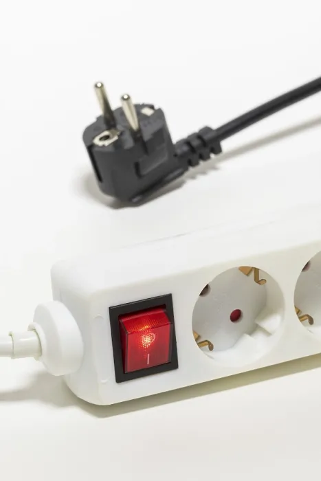 Framed Print : Socket Strip Print: Electrical Appliance Connection Framed Print : Socket Strip Print: Electrical Appliance Connection