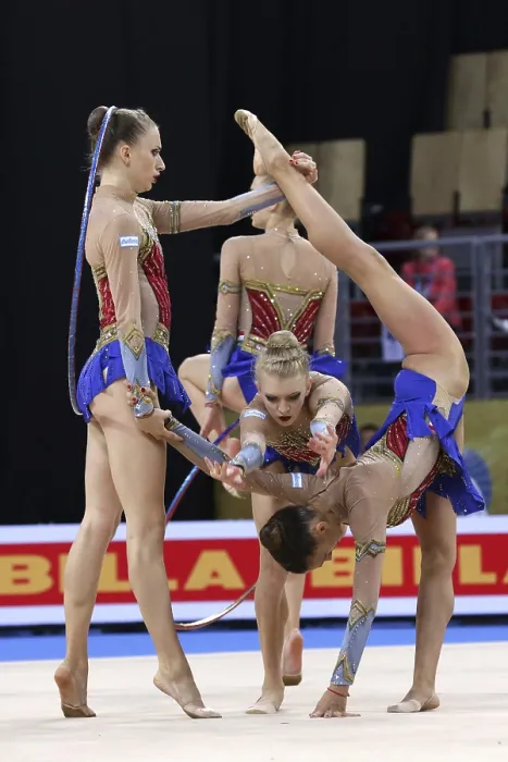 Framed Print : Rhythmic Gymnastics Print - Sofia, Bulgaria 2018 Framed Print : Rhythmic Gymnastics Print - Sofia, Bulgaria 2018