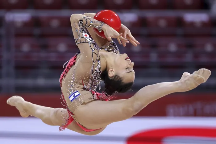 Framed Print : Rhythmic Gymnastics Sofia World Cup Print, Bulgaria 2021 Framed Print : Rhythmic Gymnastics Sofia World Cup Print, Bulgaria 2021