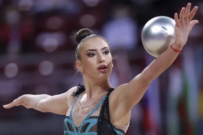 Framed Print : 2021 Rhythmic Gymnastics Sofia World Cup Print Framed Print : 2021 Rhythmic Gymnastics Sofia World Cup Print