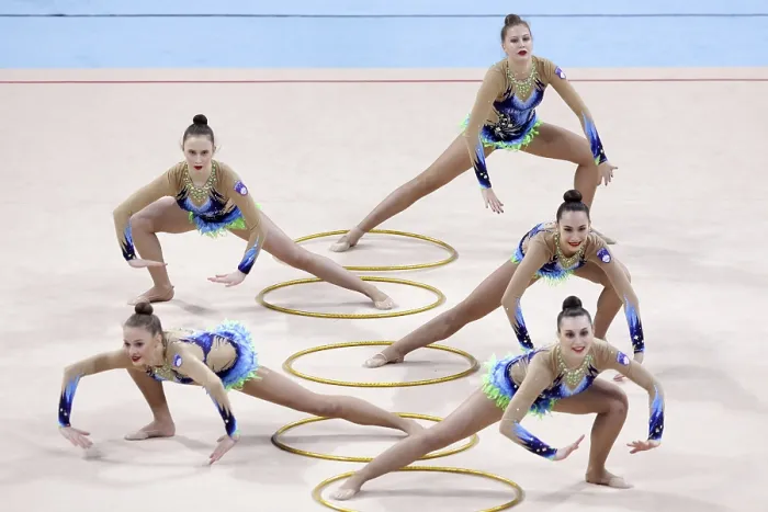 Framed Print : Rhythmic Gymnastics World Cup Sofia 2018 Print