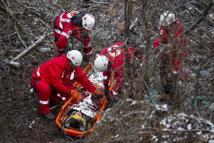 Framed Print : Sofia, Bulgaria - 5 December 2017 Print: Mountain Rescue Training Framed Print : Sofia, Bulgaria - 5 December 2017 Print: Mountain Rescue Training