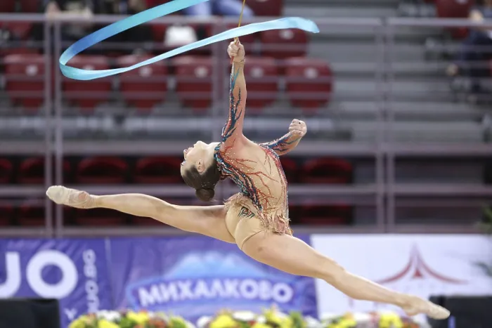 Framed Print : Rhythmic Gymnastics World Cup Sofia 2017 Print
