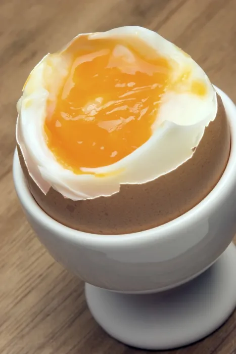 Framed Print : Soft Boiled Egg in Cup Print Framed Print : Soft Boiled Egg in Cup Print