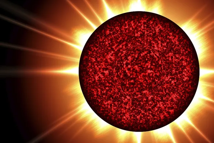 Framed Print : Solar Flare in Space Print Framed Print : Solar Flare in Space Print