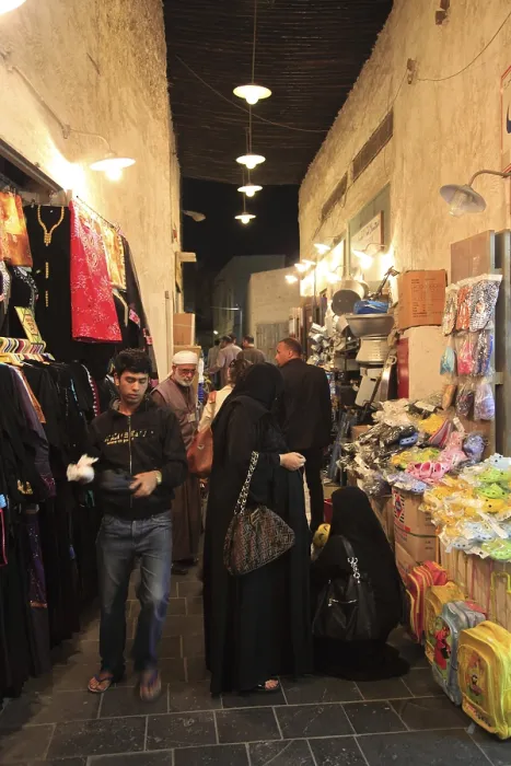 Framed Print : In the Souk of Doha, Qatar Print Framed Print : In the Souk of Doha, Qatar Print