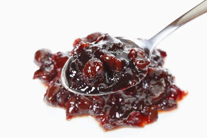 Framed Print : Sour Cherry Jam Print with Spoon Framed Print : Sour Cherry Jam Print with Spoon