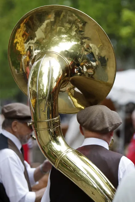Framed Print : Sousaphone Print by ImageBROKER Framed Print : Sousaphone Print by ImageBROKER