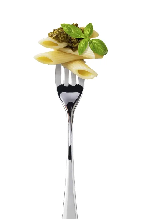 Framed Print : Spaghetti on Fork Print Isolated White Background Framed Print : Spaghetti on Fork Print Isolated White Background
