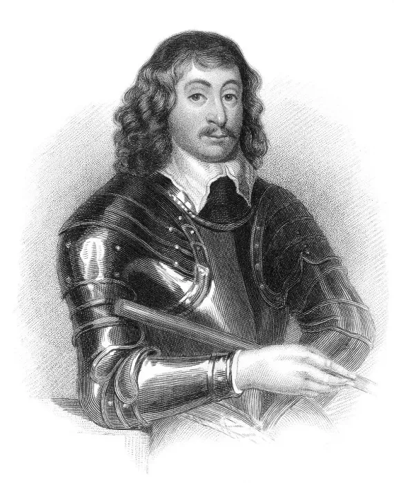 Framed Print : Print of Spencer Compton, 2nd Earl of Northampton