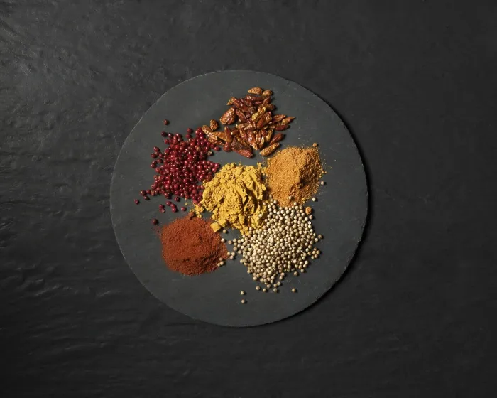 Framed Print : Spices Powder Print Framed Print : Spices Powder Print