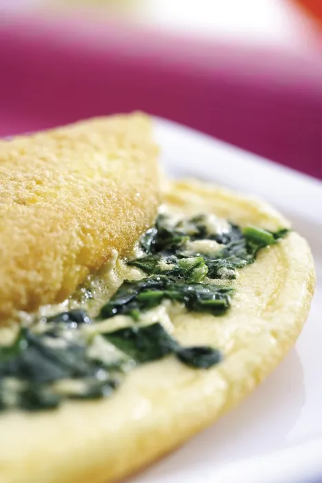 Framed Print : Spinach Omelet Print Framed Print : Spinach Omelet Print