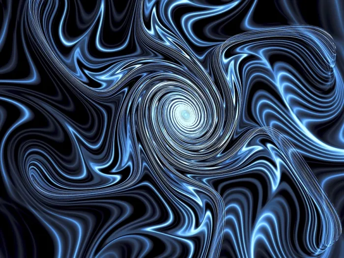 Framed Print : Spiral Print - Abstract Fractal Geometry Background